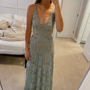 Dress The Population Lace Maxi dress